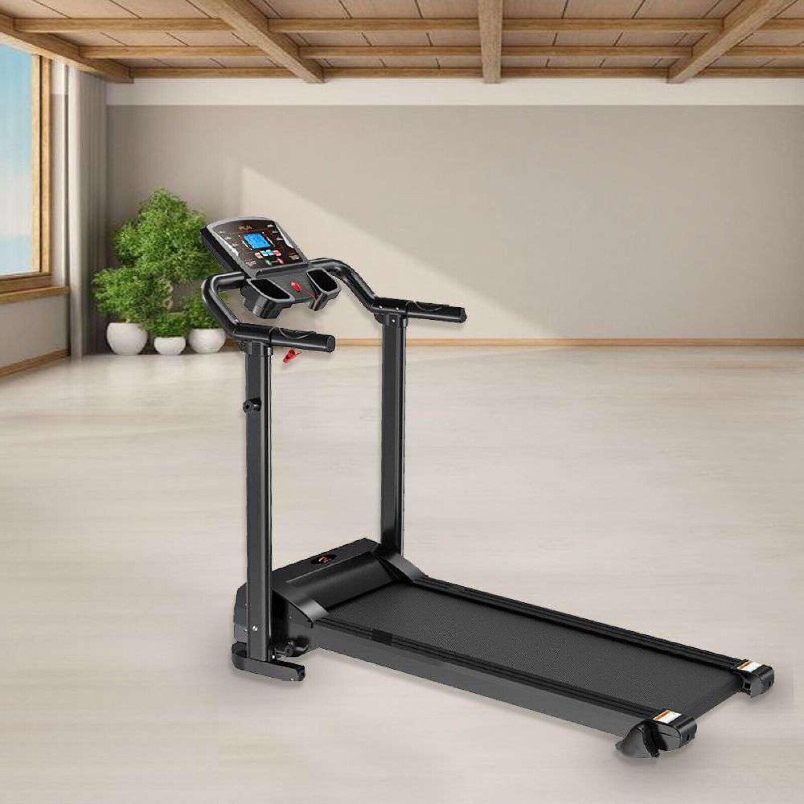 1.5HP Electric Foldable Smart Running Motorized Treadmill Machine Home Fitness..